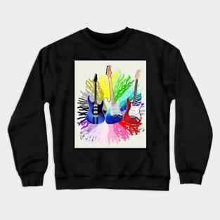 3 ELECTRIC GUITAR Crewneck Sweatshirt